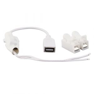 Enwye Adaptateur De Charge USB Multifonction 220 V Vers 5 V, Adaptateur De Surveillance ABS Compact, Adapt&eacute; Aux Appareils &Eacute;lectroniques (Enwye, neuf)