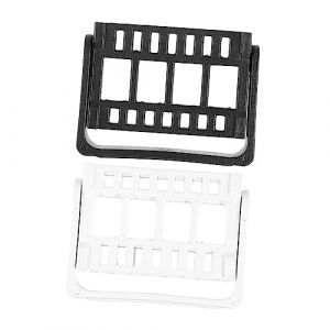 Veemoon Support D'accessoires Pour Perceuse à Ongles Lot De 2, Étagère De Présentation 16 Emplacements, Noir Et Blanc, Pour Manucure, Rangement Pratique Pour Salon Et Usage Domestique (lucy Liu, neuf)
