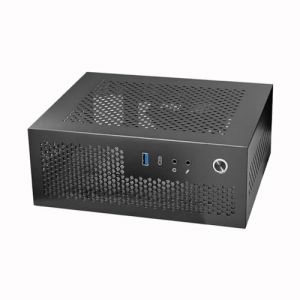 MRNHA A09 HTPC Bo&icirc;tier D'Ordinateur Mini ITX Ch&acirc;ssis de PC de Ch&acirc;ssis de Bureau USB3.0 Type-C Bo&icirc;tier D'Ordinateur Bo&icirc;tier D'Ordinateur Domestique Facile &agrave; Utiliser Noir (guofengdianzi, neuf)