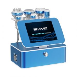 Elitzia Machine de cavitation 40 K 6 en 1 Machine de sculpture corporelle professionnelle Salon de beaut&eacute; SPA Lift Body Minceur Sculptant Br&ucirc;lant les graisses sous vide RF & Bio Hot & Cold RF Appareil (Elitzia beauty, neuf)