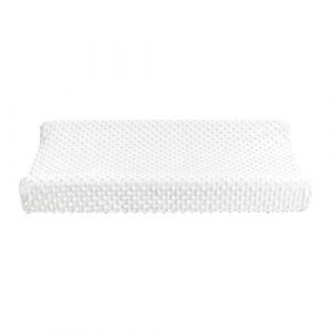 ADMAY Housse de matelas à langer 2023 pour table à langer, chambre d'enfant, cadeau de grossesse, blanc, Taille Unique (⭐️⭐️⭐️⭐️⭐️ADMAY-FR, neuf)