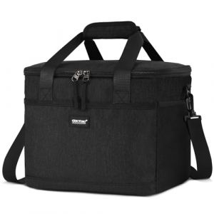 CALIYO Sac isotherme repas 15L, pliable et portable glaciere souple lunch box isotherme, Sac repas isotherme lunch bag petite glacière pour le travail l'école le pique-nique les voyages (Caliyo, neuf)