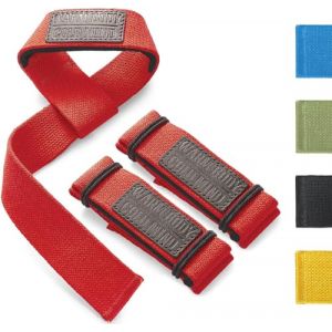 WARM BODY COLD MIND Lasso Sangle Musculation - [&Eacute;valu&eacute; &agrave; 350 KG/Neoprene 3mm-6mm] - Sangle de Tirage pour l'Halt&eacute;rophilie Gym Fitness Sangles de Levage (Rose Basique) (WARM BODY COLD MIND LTD, neuf)