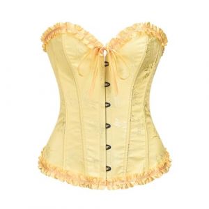 NaLatia Corset Bustier Embroid&eacute;r&eacute; 2024 - Chic et &Eacute;l&eacute;gant Pirate Princesse Grande TailleSexy D&eacute;guisement (GUnakd, neuf)
