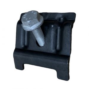 Haoyull Support de batterie avec bornes &agrave; boulon, support de batterie avec vis pour support de batterie 1J0803219 (yellowplus, neuf)