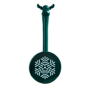 Pelle de bain de sable pour hamster &ndash; Pelle de nettoyage avec poign&eacute;e d'&eacute;lan, s&eacute;parateur de d&eacute;chets &agrave; mailles fines, outil en plastique durable, conception &agrave; poign&eacute;e compacte, entretien facile &agrave; rince (Before Long, neuf)