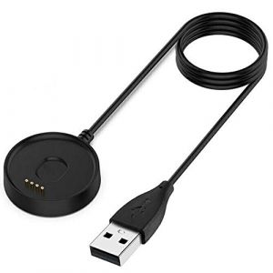 TECHGEAR USB Câble de Remplacement Chargeur TicWatch S2 / E2 Smartwatch - Dock de Fil de câble de synchronisation de données de Puissance de Remplissage d'USB de Rechange pour TicWatch S2 / E2 (TECHGEAR Solutions, neuf)