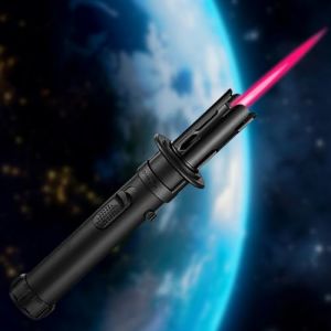 BAIFULAI Briquet Tempête À Jet Flamme: Briquet De Cuisine Durable, Coupe-Vent, Rechargeable Avec Gaz Butane Pour Camping, Griller Et Cuisson (Noir) (NanRuiGS, neuf)