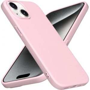 X-level Coque pour iPhone 15, Housse en Souple Silicone TPU Ultra Mince et Anti-Rayures de Protection Etui Compatible avec iPhone 15 Case Cover, Rose (XLevel Official Store, neuf)