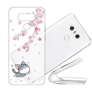 vingarshern Coque LG G6 Cover Anti Choc Protection,Ultra Fine Bumper Case Couverture Housse &Eacute;tui LG G6 Coque en Silicone Souple(Coque-16) (YOUKARSHERN, neuf)