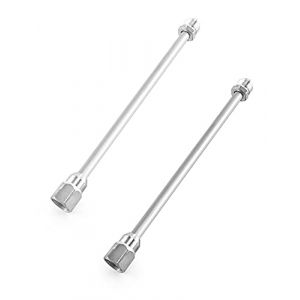 QWORK&reg; 30cm Airless Pistolet Pulv&eacute;risateur Rallonge, pour pulv&eacute;risateurs sans air, 2Pcs (shavinglikes, neuf)