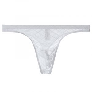 TNNRAO Hommes Strings Culottes Ultra-Mince Maille Transparent String Thongs Sexy Doux Respirant Mince Poche Hommes Culotte String Tanga (lclvld, neuf)