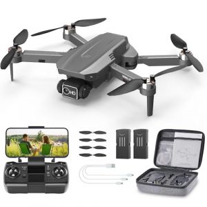 Wipkviey drone avec camera 4k - B12 GPS drone adulte, moins de 250g, moteur sans balais, suivez-moi, 50 minutes de vol, retour à la maison intelligent, drone léger et pliable pour les débutants (Gytejmi Pet Store, neuf)