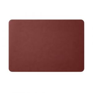 Eglooh - Herms - Sous main Bureau en Cuir Rouge Bordeaux cm 50x35 - Coutures Artisanales et Angles Ronds - Made in Italy (eglooh, neuf)