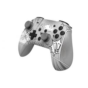 DragonShock - PopTop Manga - Manette compacte sans fil Bluetooth compatible Nintendo Switch - Switch OLED - PC - Android (ESQUAD, neuf)
