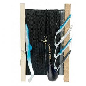 Flashmer – Ligne de traîne complète pour la pêche à la traîne en bateau , TRAINE A BAR (KERFISH, neuf)