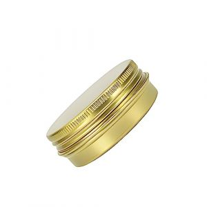 siduytin Bocal Rond en Aluminium Bouteille boîte à vis Contenant cosmétique Vide Maquillage boîtes de thé bidon Emballage Pot d'aromathérapie, 30 ML 52-20 mm (quoality, neuf)