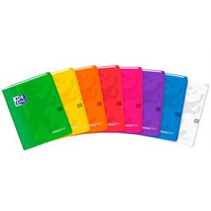 OXFORD Lot de 3 Cahiers EASYBOOK 17 x 22 cm 96 pages 90g petits carreaux Couleurs al&eacute;atoires (Stock Bureau Maison Bien-&ecirc;tre, neuf)
