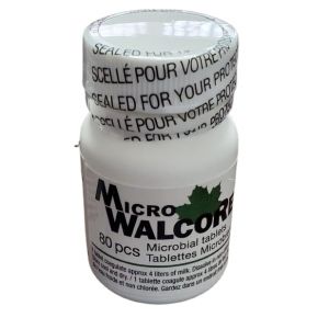 Rhizomucor miehei Lot de 80 comprim&eacute;s de pr&eacute;sure microbienne pour la fabrication du fromage | 1 lot de comprim&eacute;s de lait de 4 L | | Rhizomucor miehei | Fabriqu&eacute; au Canada | Fabrication de fromages (SmartSignsSolutions, neuf)