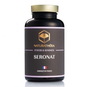 Naturathéra SÉRONAT - Sérotonine Action naturelle - Complément Alimentaire Troubles de l’humeur, Anxiété et Sommeil - 150 Gélules - Fabriqué en France - Vegan - Sans Additifs Allergènes OGM (Naturathéra, neuf)
