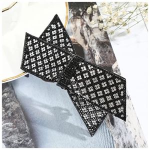 Épingle À Cheveux Mesdames Crystal Big Bow Pow-Cheveux Accessoires for cheveux Strasspin coiffure à cheveux en épingle à cheveux rétro coiffe d'épingle à cheveux Épingle À Cheveux Mariage(8) (钟祥市微琼维商贸有限公司, neuf)