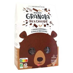 nüMorning - Mon Petit Granola riz et chocolat 300g - Vendu par unité (Les Trois Mousquetaires, neuf)