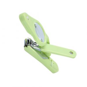 CALLARON 1pi&egrave;ce Coupe- Avec Lampe Led Et Loupe Pince &agrave; Pour Adultes Et Gar&ccedil;on Fille Pour &Eacute;pais Et P&eacute;dicure Accessoire Pratique &agrave; Emporter (Raindrops On Roof, neuf)