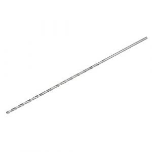 sourcing map Foret hélicoïdal Perceuse Pointe, Haute Vitesse Acier Extra Long Foret 4,5mm x300mm (Weisser Berg, neuf)