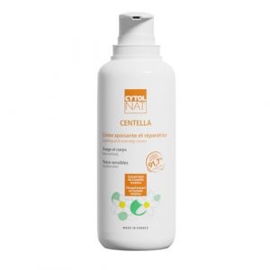 CYTOLNAT - Centella Crème Apaisante et Réparatrice - Hydrate, Répare, Apaise, Réduit les Rougeurs et les Irritations - Peaux Sensibles et Fragilisées - Visage et Corps - Formule Naturelle - 400 ml (Cytolnat, neuf)
