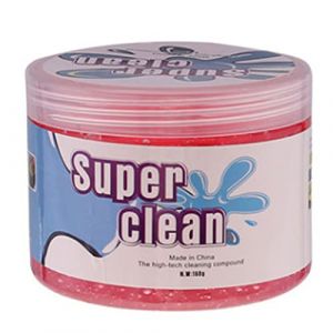 Gel de Nettoyage de la Poussière, Réutilisable, pour Voiture, Mains, Non Collant, de Forme Arbitraire, pour Clavier (PINK) (Jadpes, neuf)