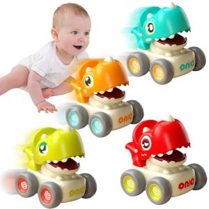 Mineup Voiture Jouet Bebe 1 an, 4 pièces Press and Go Voiture Cadeau, Voiture Enfant 1 an, Jouet Voiture Cars Bebe 1 an 2 3 Ans Garcon, Voiture Enfant 2 Ans pour garçons Filles de 12 à 18 Mois (HUAYI -EU, neuf)