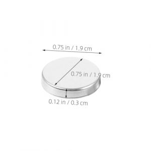 LOORGVEL 30pi&egrave;ces Palette De Fards &agrave; Paupi&egrave;res Vides Pots Plateau De Maquillage Rond Godets Emballage Pour Cosm&eacute;tiques Pots De Fard &agrave; Paupi&egrave;res Vides Bac De Maquillage (YANJHG, neuf)