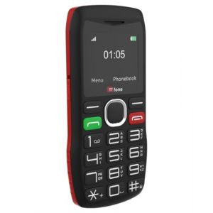 TTfone TT880 Téléphone Mobile Facile à Utiliser pour Les Seniors et Les Personnes Âgées - Téléphone à Gros Boutons avec Bouton d'Assistance d'urgence - (avec câble USB) (TT fone, neuf)