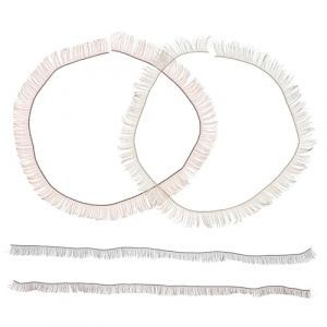 GALPADA 4 Pièces cils de poupée faux cils extension accessoires de poupée bébé filles cils de maquillage de poupée artificielle Dolls cils pour jouets accessoires de poupées nylon (Hargrove Hare, neuf)