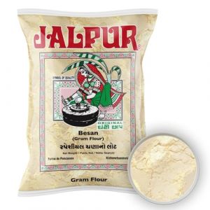 Jalpur - Farine de pois chiche - besan - moulue sur pierre - 100 g (Jalpur Millers Online, neuf)