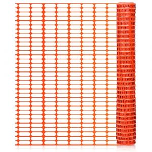 Yakimz Filet de protection en plastique - 2 x 1 m x 50 m - Clôture de chantier - Filet de sécurité - Filet de capture - Clôture de gibier - Clôture de chantier - Clôture forestière (HITGROW, neuf)