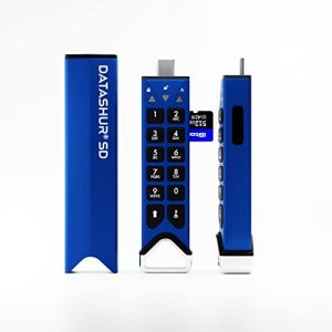 clé USB sécurisée datAshur SD d’iStorage avec Carte microSD Amovible d’iStorage de 128Go| protégée par Mot de Passe | Collaboration sécurisée | Conforme Norme FIPS (iStorage Limited, neuf)