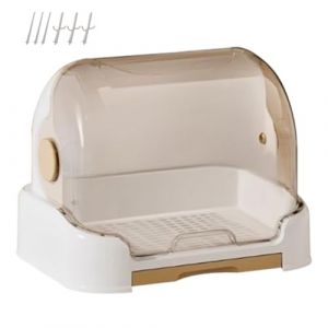 Sionhiuo Bo&icirc;te de Rangement pour Biberons | Range Biberon Comptoir avec Plateau &Eacute;gouttoir - Rangement Portable pour Maison Voyage Cr&egrave;che (keqiux, neuf)