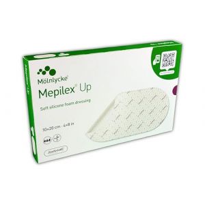 M&ouml;lnlycke, Mepilex Up Pansement en mousse de silicone souple 10 cm x 20 cm (Mamocon AB, neuf)