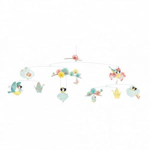 DJECO The Dreamy Girl Mobile en polypropyl&egrave;ne Taille M (Family Concept, neuf)