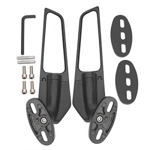 Road Passion Rétroviseur de moto Compatible avec Honda CBR125R/ CBR250R/ CBR300R/ CBR500R/ CBR600F4/ CBR600F4i/ CBR600R/ CBR600RR/ CBR929RR/ CBR954RR/ CBR1000RR (Road Passion, neuf)