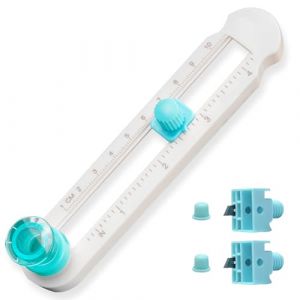 Tkxjry Coupe-cercle pour papier, papier plastique, découpe circulaire réglable, diamètre 2 à 20 cm, cercle rotatif réglable, avec échelle claire, découpe précise pour fabrication à la main (Jiahe Daily Necessities Store, neuf)
