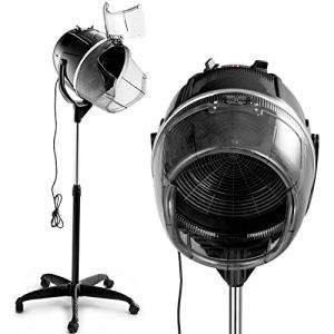 RELAX4LIFE S&egrave;che-cheveux Professionnel 1050W avec Temp&eacute;rature R&eacute;glable 40-75&deg;C, Temps 0-60 Min, Casque Coiffure Professionnel R&eacute;glable en Hauteur 125-160 cm, Casque Cheveux Chauffant pour Spa, Salon (RELAX4LIFE, neuf)