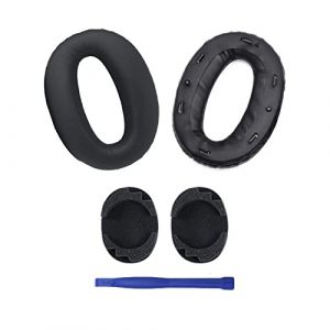 Aiivioll WH-1000XM2 Coussinets d'&eacute;couteurs/Coussinets de rechange en mousse &agrave; m&eacute;moire de forme Compatible avec les casques WH-1000XM2 MDR-1000X (Noir) (Aiivioll-fr, neuf)
