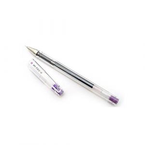 Pilot Stylo roller à encre gel G-TEC-C4 pointe ultra fine 0,2mm violet (Papeterie Libellus, neuf)