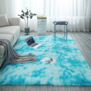Tapis de Salon Chambre Adulte, Tapis Doux et Moelleux Chambre, Tapis Lavable en Machine, Antidérapant Tapis Chambre Adulte, pour Salon, Chambre à Coucher, Couloir, Descente de Lit(T,80 x 120 cm) (YangShePeng-shop, neuf)