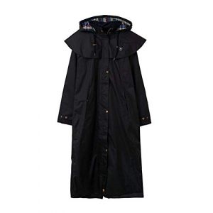 Lighthouse Outback Femme Longueur totale Raincoat étanche - noir - 38 (Target Dry, neuf)