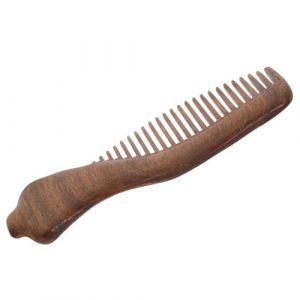 WRITWAA Peigne Bois De Santal Antistatique Pour Femmes Outil De Coiffure Massage (Saieli, neuf)