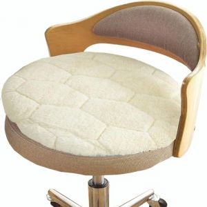 Coussin/Galette de Chaise Ronde 40cm/35cm/30cm/45cm Antidérapants Coussin de Siège Rond Exterieur/Intérieur Coussin D'assise Rond Jardin, Cuisine, Bureau, Salle à Manger(H12,Diameter 40cm) (POSTTER SHOP, neuf)