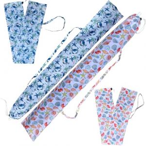X2 Sac Parasol De Plage. Housse Parasol Plage. Accessoires Plage. Housse De Parasol De Plage Avec Poignée Robuste, Accessoire Ou Pièce De Rechange Pour Parasols De Plage (FreemanMarket, neuf)